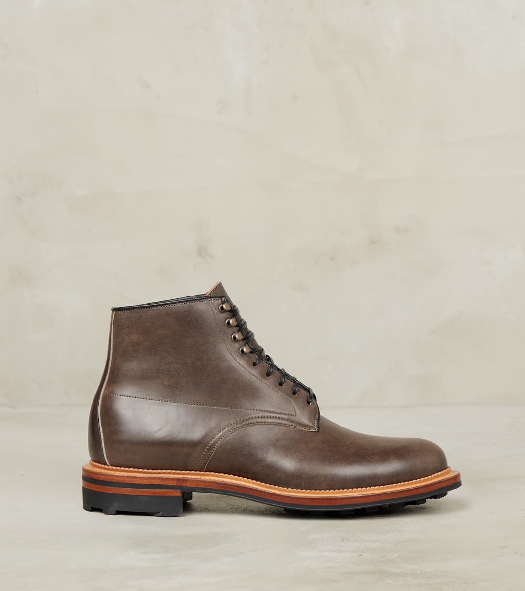 Viberg Navvy Boot - 1940 - Ridgeway - Maryam Asphalt Vachetta Horsebut…