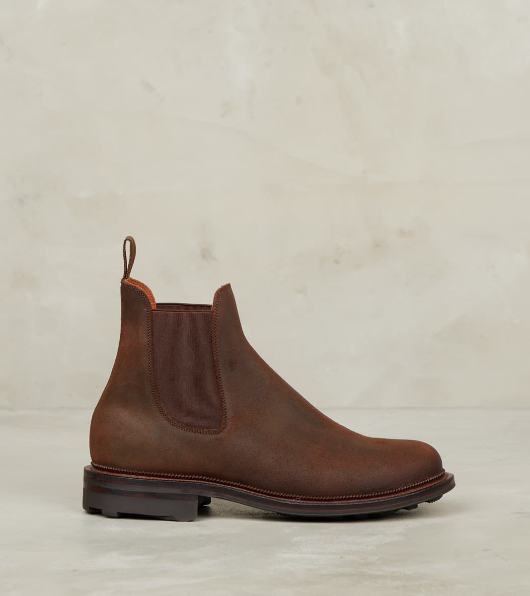 Viberg Chelsea Boot - 2030 - Ridgeway - CF Stead Snuff Waxy Commander