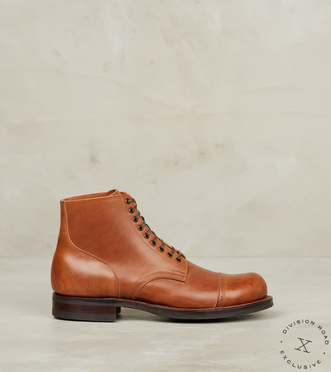 Viberg x Division Road Service Boot - 2040 - Dainite - Conceria Antique Oiled Vac…