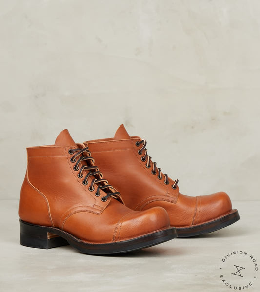 Viberg x Division Road Service Boot - 310 - Split Dr. Sole - Badalassi Cognac Vac…