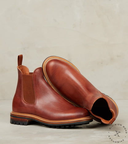 Chelsea Boot - 2030 - Commando - CF Stead Chestnut Phoenix