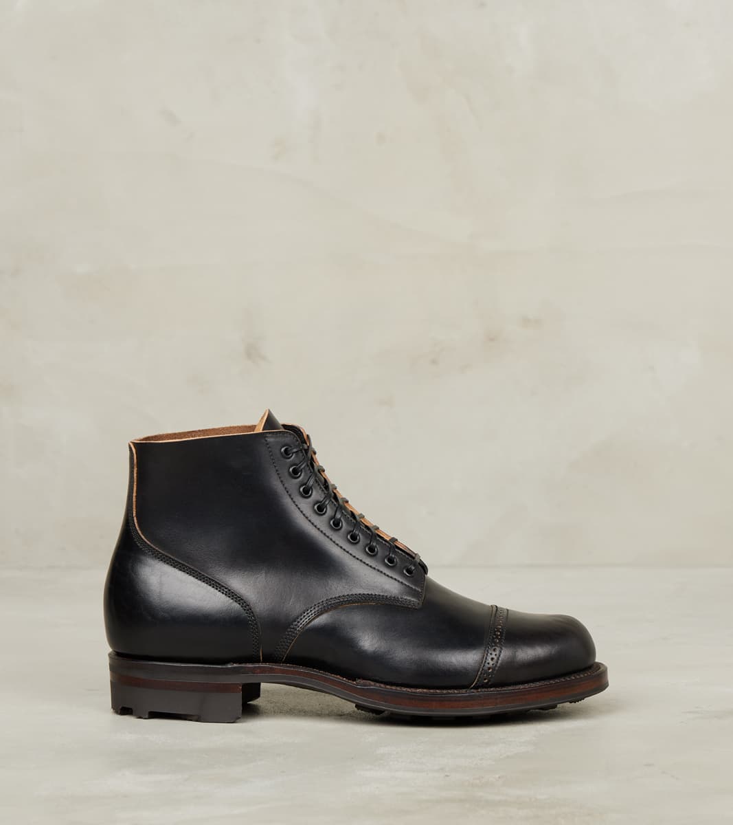 Viberg N1 Boot - 2040 - Ridgeway - Maryam Nero Teacore Vachetta Horseb…