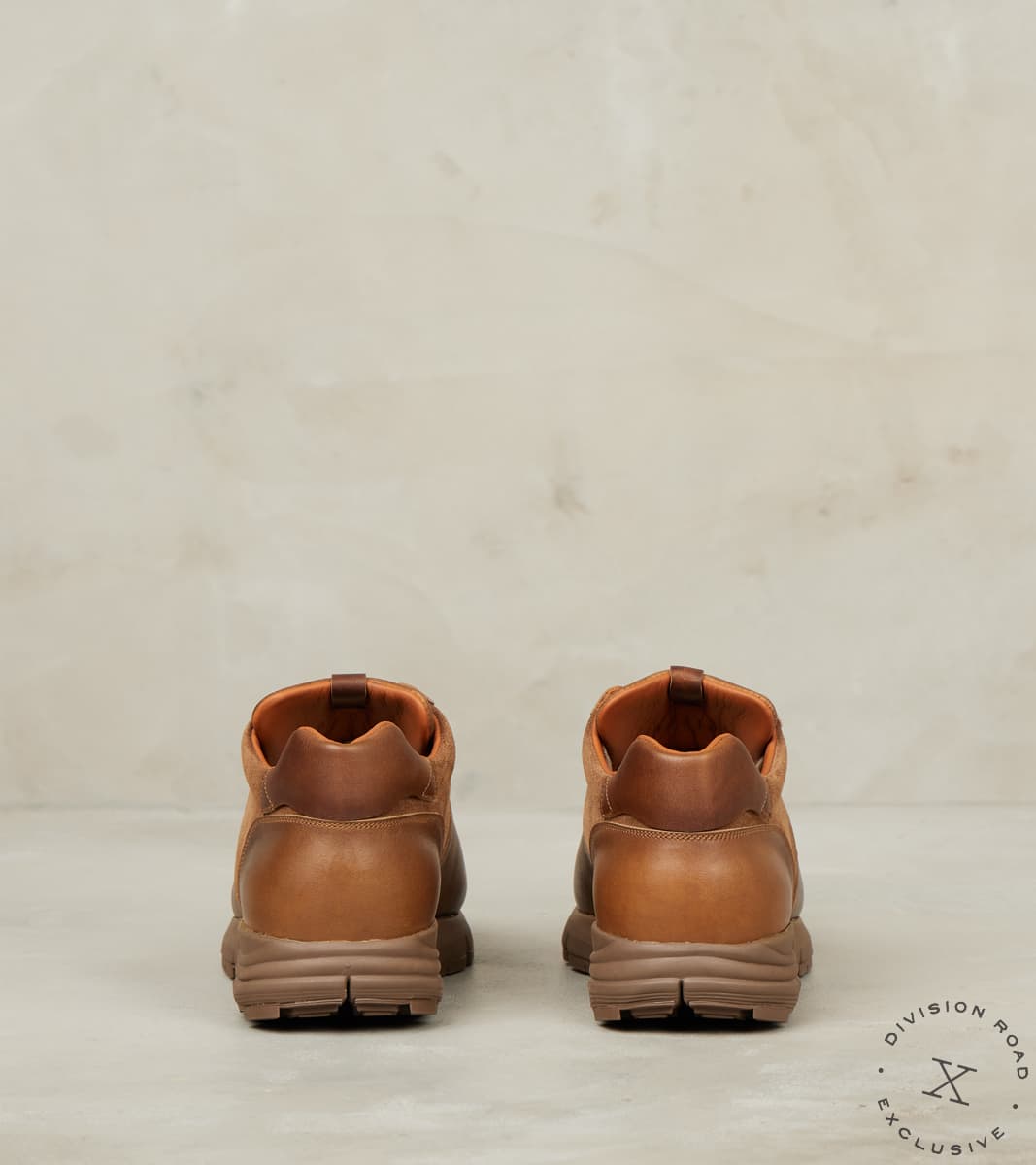 Sneaker - 1003 - Fuga - CF Stead Camel Oiled Calf & Bison Calf Suede