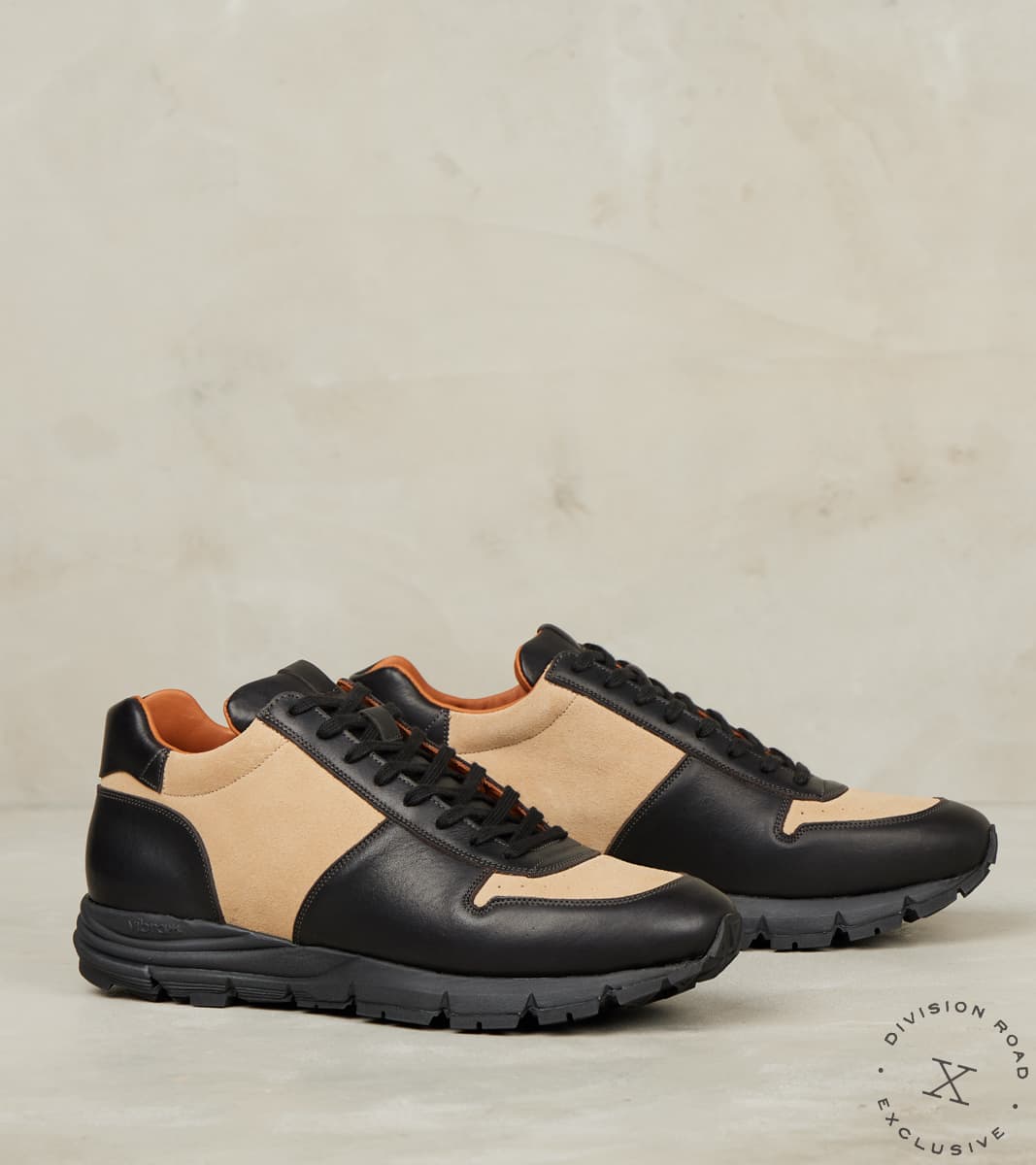 Viberg x Division Road Sneaker - 1003 - Fuga - CF Stead Charcoal Phoenix & Milksh…