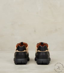 Sneaker - 1003 - Fuga - CF Stead Charcoal Phoenix & Milkshake Calf Suede