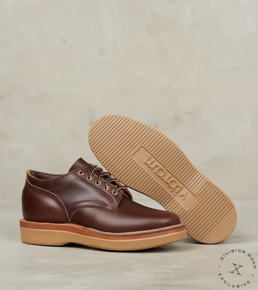 brown and white dress shoes White's x DR Oxford 300 - 55 - Vibram 2060