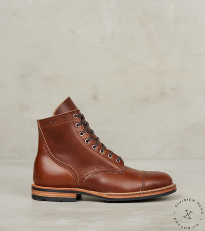 White's x Division Road MPM1 - MP - Vibram Mini Lug - Horween British Tan CXL