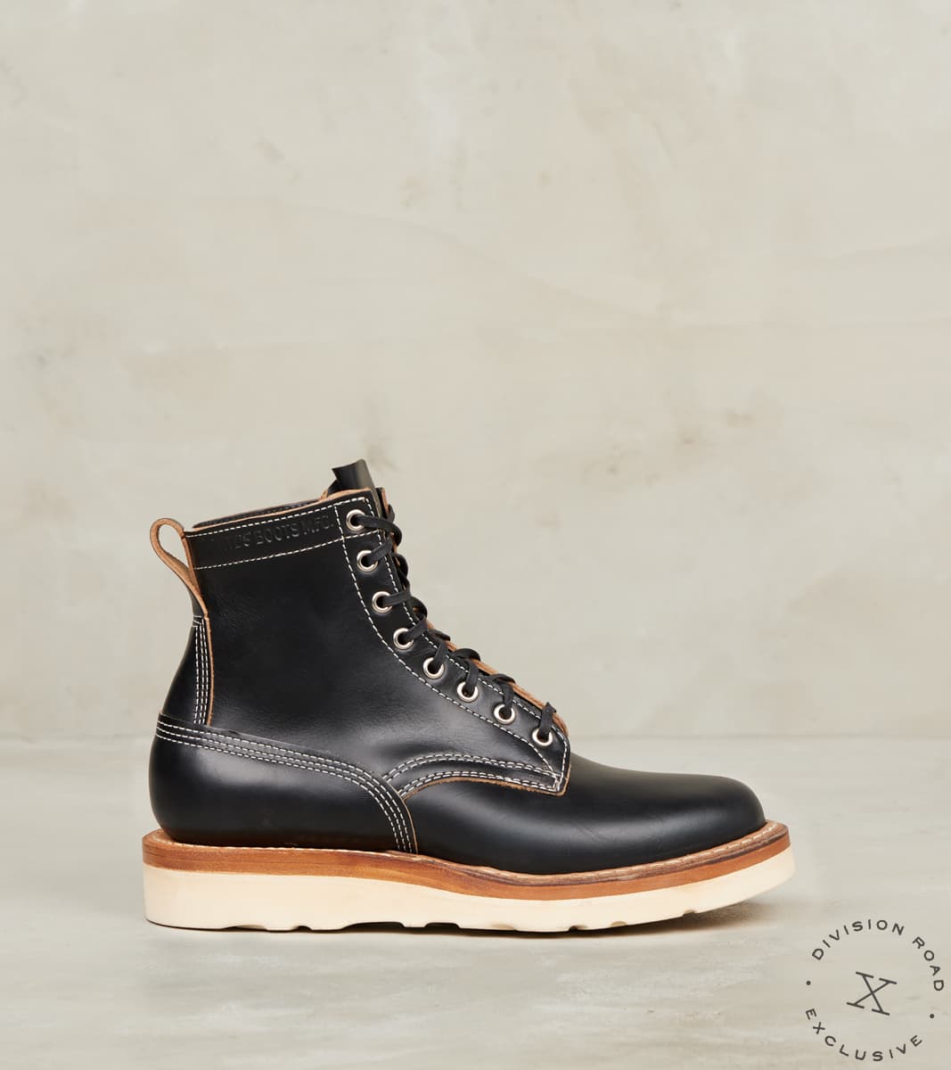 White's x Division Road Cruiser 350 - 55 - Vibram 4014 - Horween Black CXL