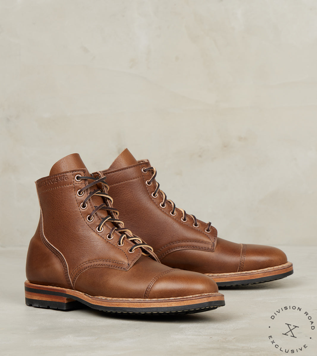 Division Road x White's Boots MPM1 - MP - Vibram Mini Lug - CF Stead Sepia Brown Buckingham