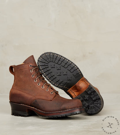 Semi-Dress 350 - C461 - Split Commando - CF Stead Urban Brown Re-Tan Waxed Kudu