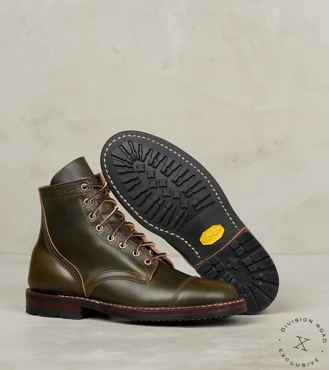 MPM1 - MP - Vibram Mini Lug - Horween Greener Pastures CXL