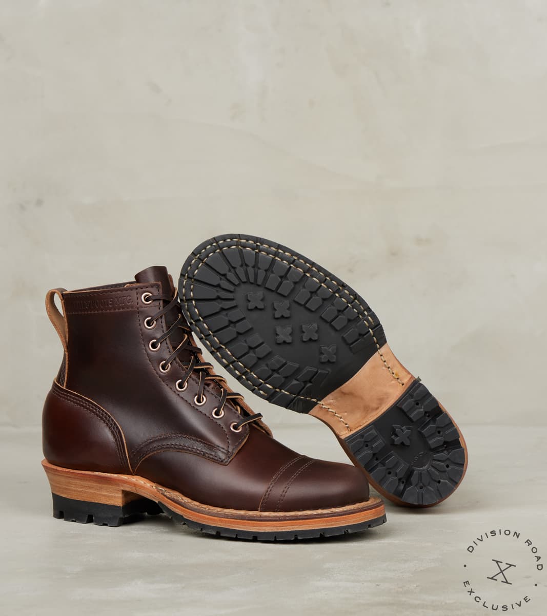 White's x DR Logger 350 - 55 - Split Commando - Horween Brown CXL