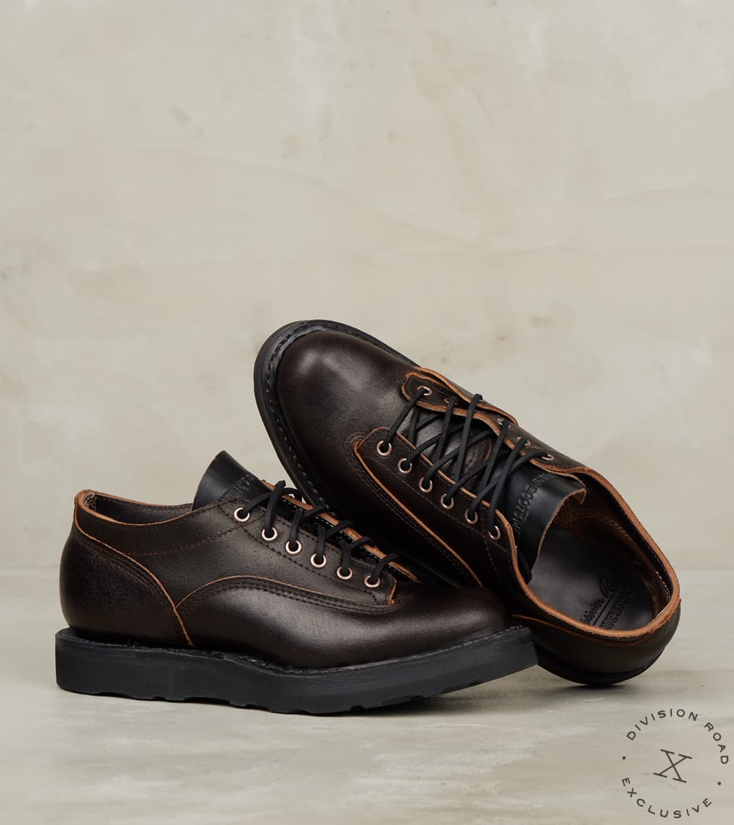 LTT Oxford 300 - C461 - Vibram 4014 - Horween Dark Brown Waxed Flesh