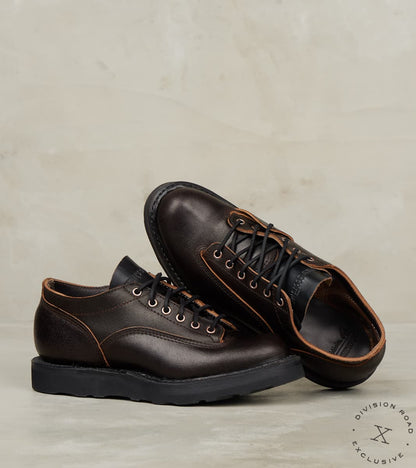 LTT Oxford 300 - C461 - Vibram 4014 - Horween Dark Brown Waxed Flesh