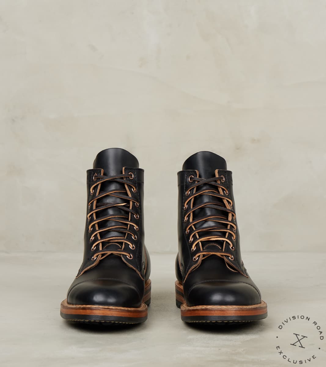 White's x DR MPM1 - MP - Vibram Mini Lug - Horween Black CXL