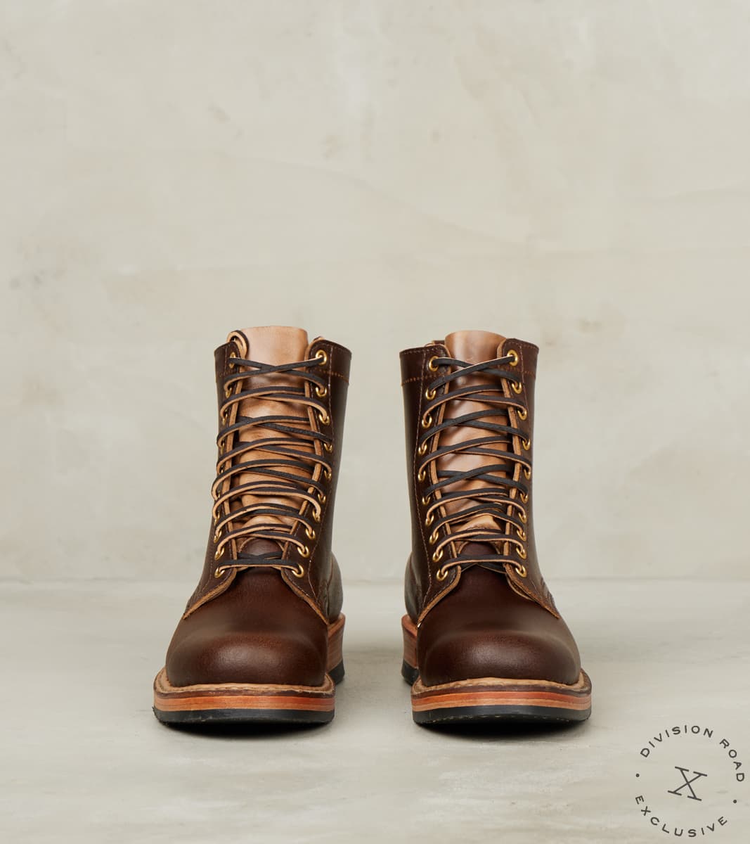 Semi-Dress 375 55 Half Comp Horween Cinnamon Waxed Flesh