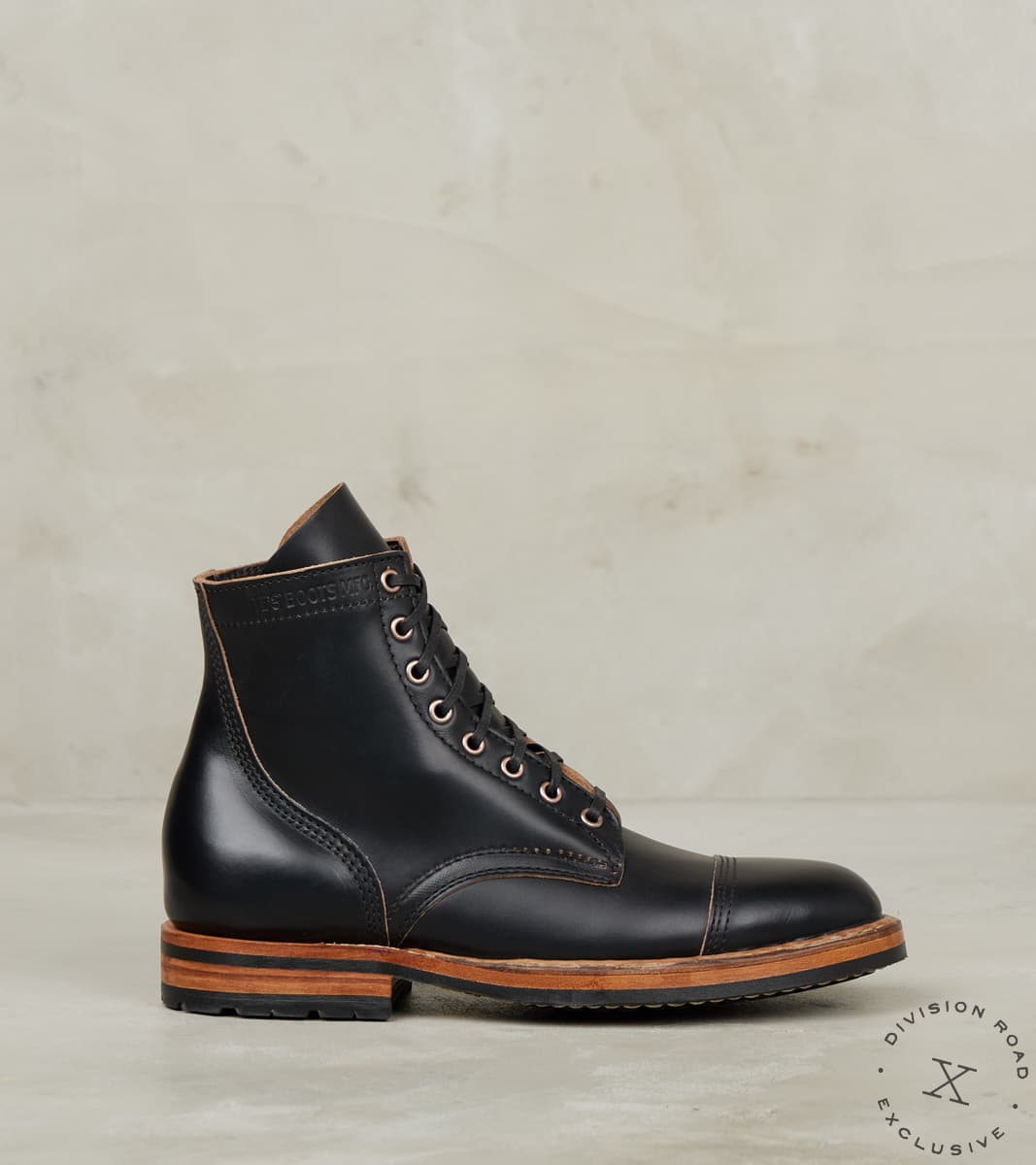 White's x DR MPM1 - MP - Vibram Mini Lug - Horween Black CXL