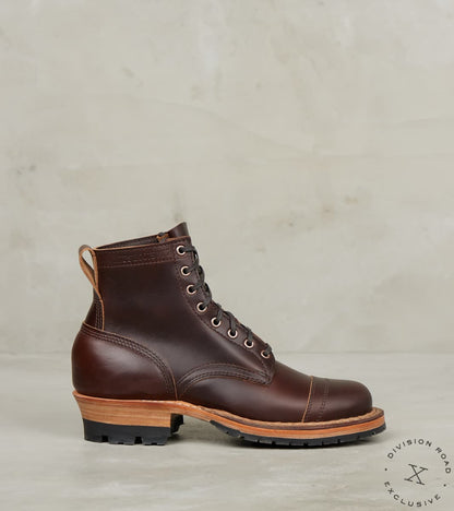 White's x Division Road Logger 350 - 55 - Split Commando - Horween Brown CXL