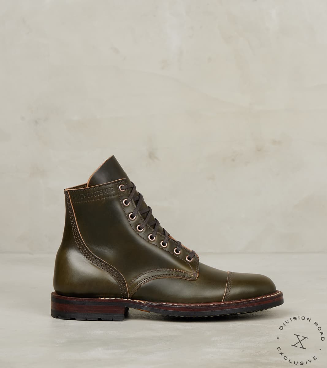 White's x Division Road MPM1 - MP - Vibram Mini Lug - Horween Greener Pastures C…