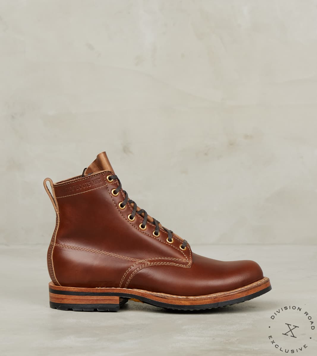 White's x Division Road Semi-Dress 350 - 55 - Vibram Mini Lug - Horween British T…