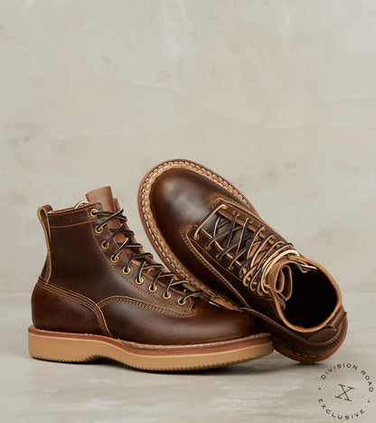 LTT Cutter 350 - Northwest - Vibram 2060 - Horween Cinnamon Waxed Flesh