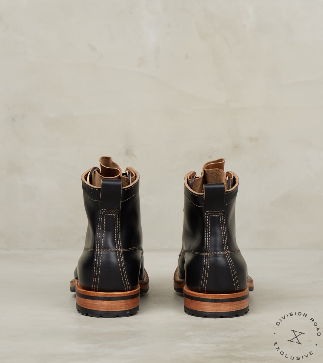 White's x DR Semi-Dress 350 - 55 - Vibram Mini Lug - Horween Black