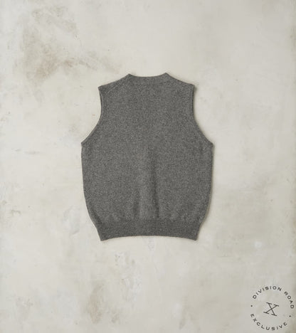 Oxford Camelhair Vest - Derby Grey