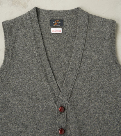 Oxford Camelhair Vest - Derby Grey