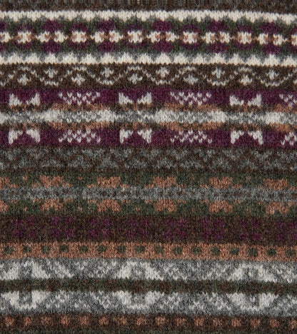 Fair Isle Lambswool Crewneck - Cocoa