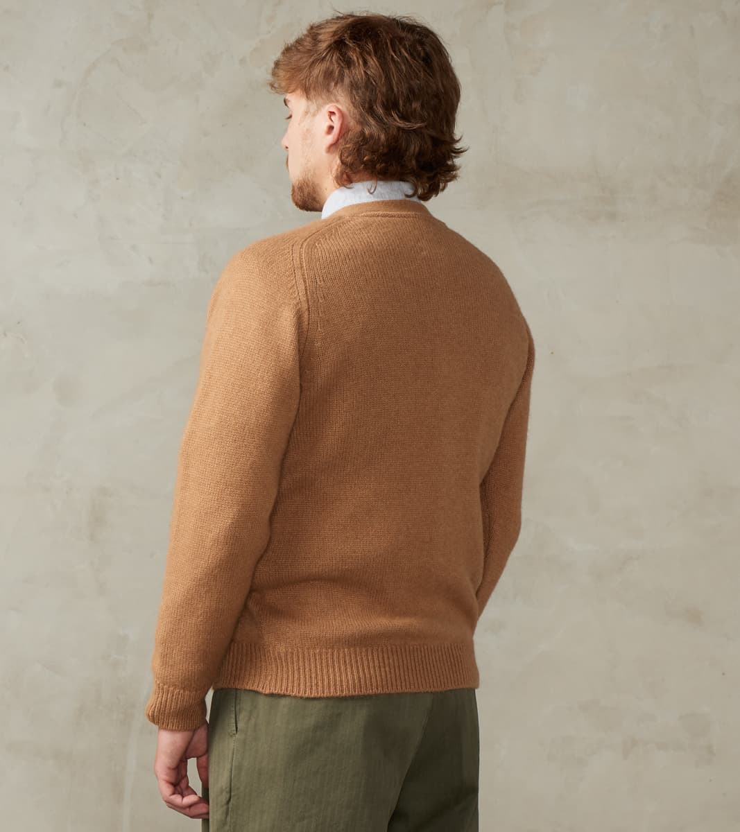 Berkshire Camelhair Cardigan - Natural