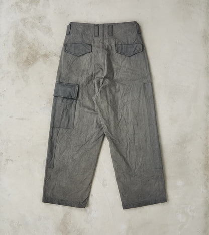 Double Knee Cargo Pants - Supima Cotton Chino Twill - Shii Tree Dorozome
