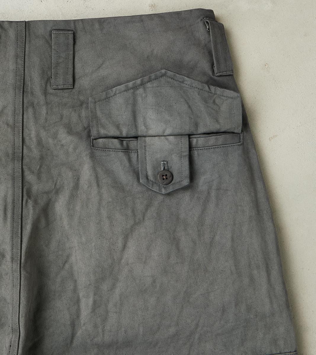 Double Knee Cargo Pants - Supima Cotton Chino Twill - Shii Tree Dorozome