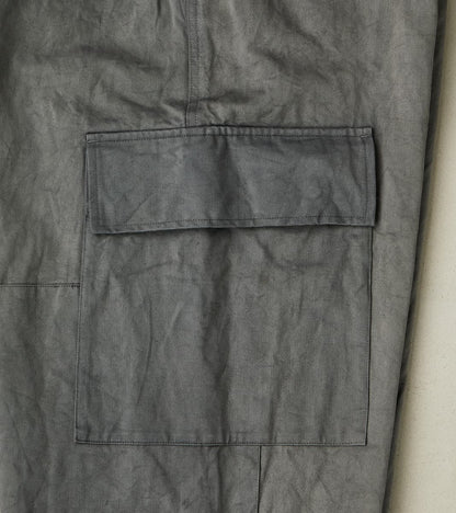 Double Knee Cargo Pants - Supima Cotton Chino Twill - Shii Tree Dorozome