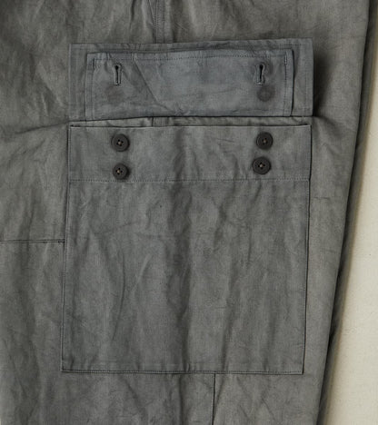 Double Knee Cargo Pants - Supima Cotton Chino Twill - Shii Tree Dorozome