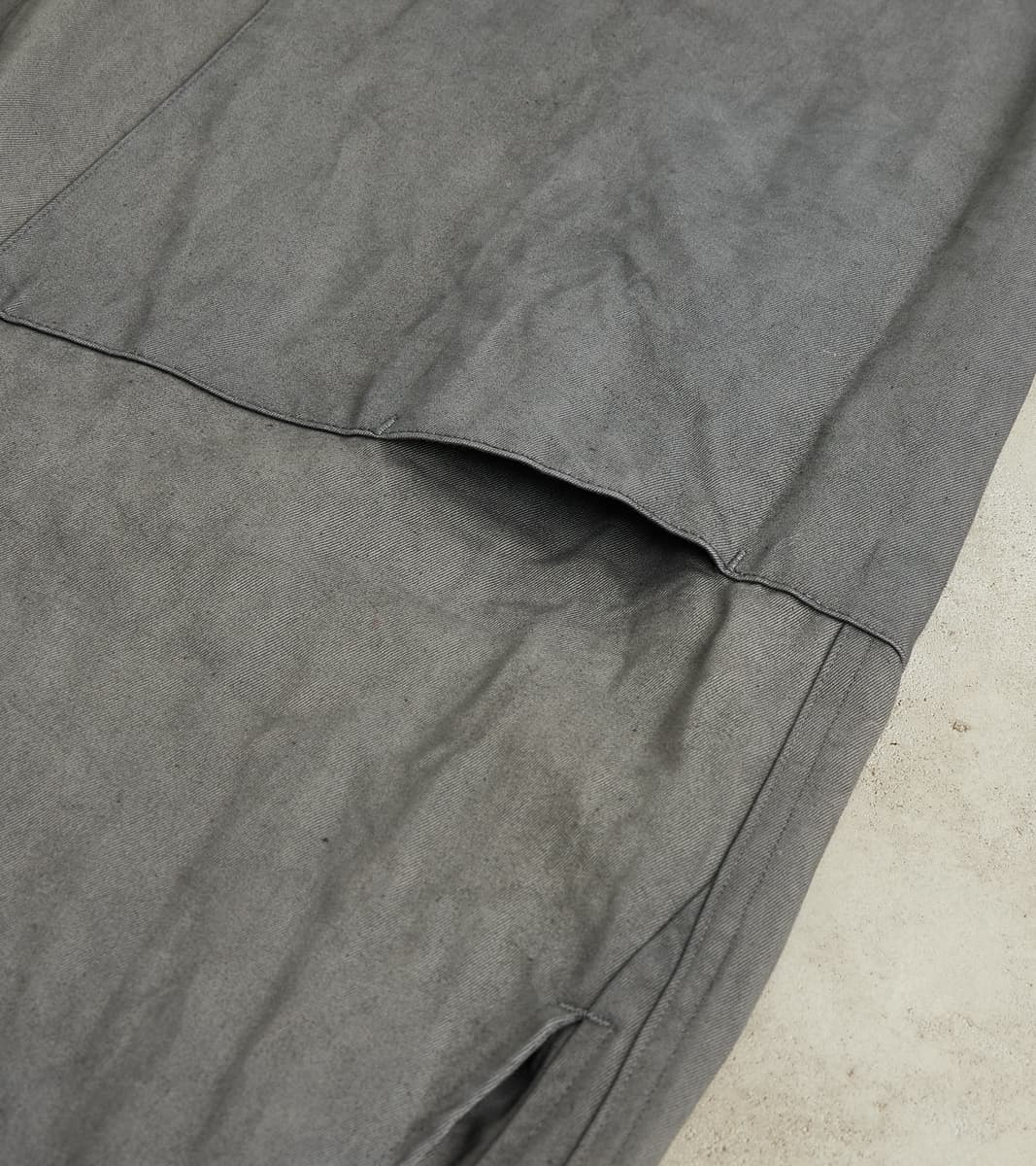 Double Knee Cargo Pants - Supima Cotton Chino Twill - Shii Tree Dorozome