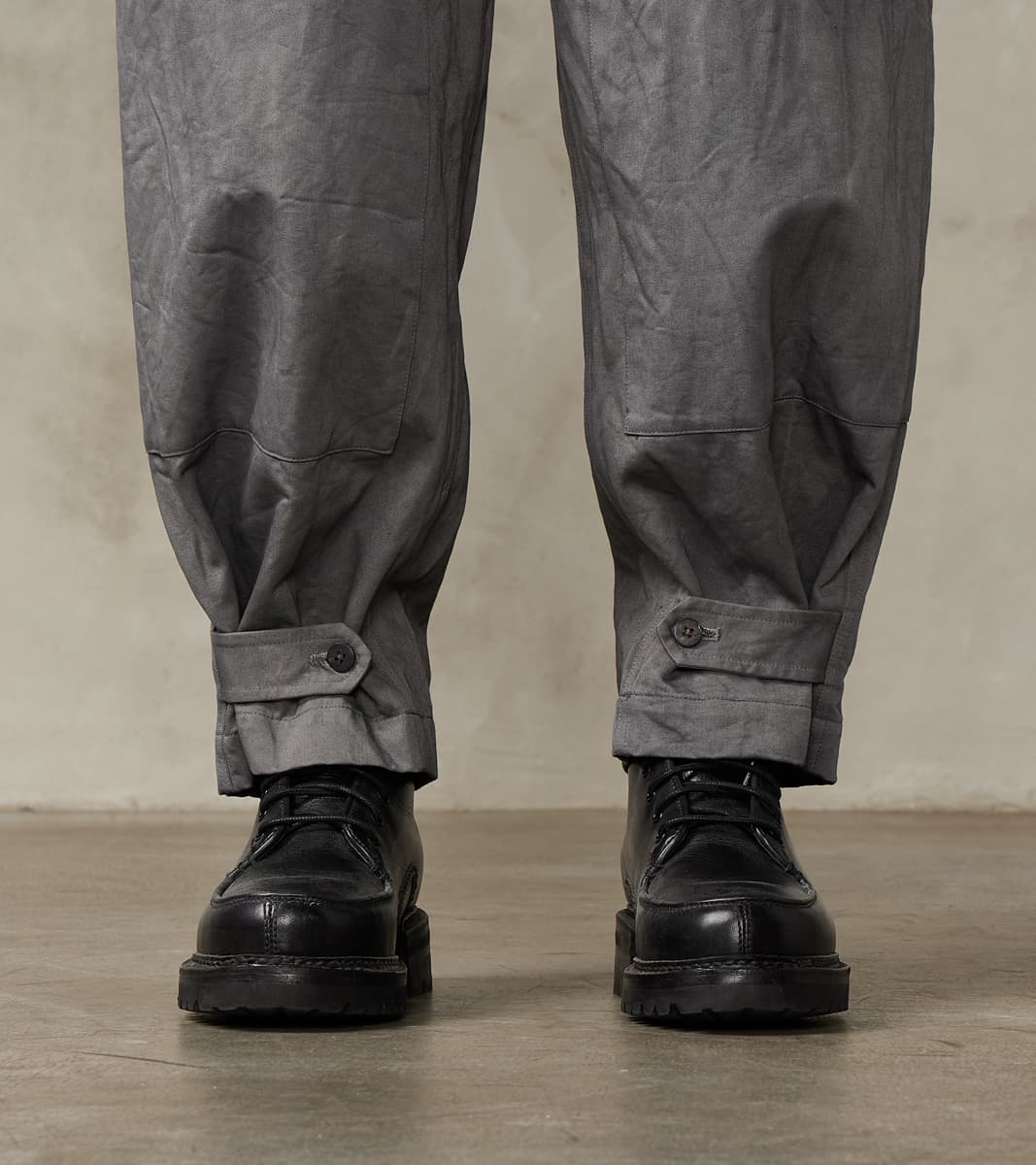 Double Knee Cargo Pants - Supima Cotton Chino Twill - Shii Tree Dorozome