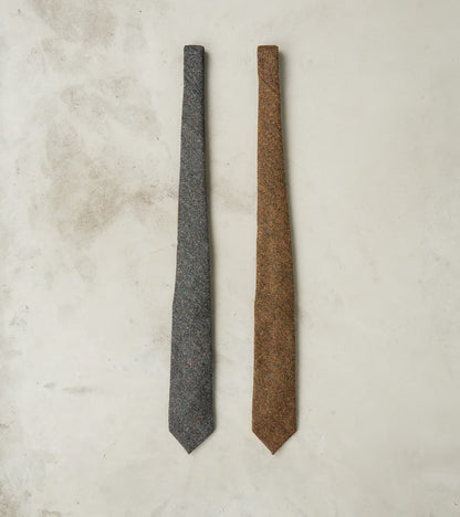 ts(s) Neck Tie - Neps Virgin Wool Tweed Cloth