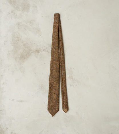 Neck Tie - Neps Virgin Wool Tweed Cloth