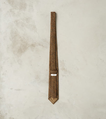 Neck Tie - Neps Virgin Wool Tweed Cloth