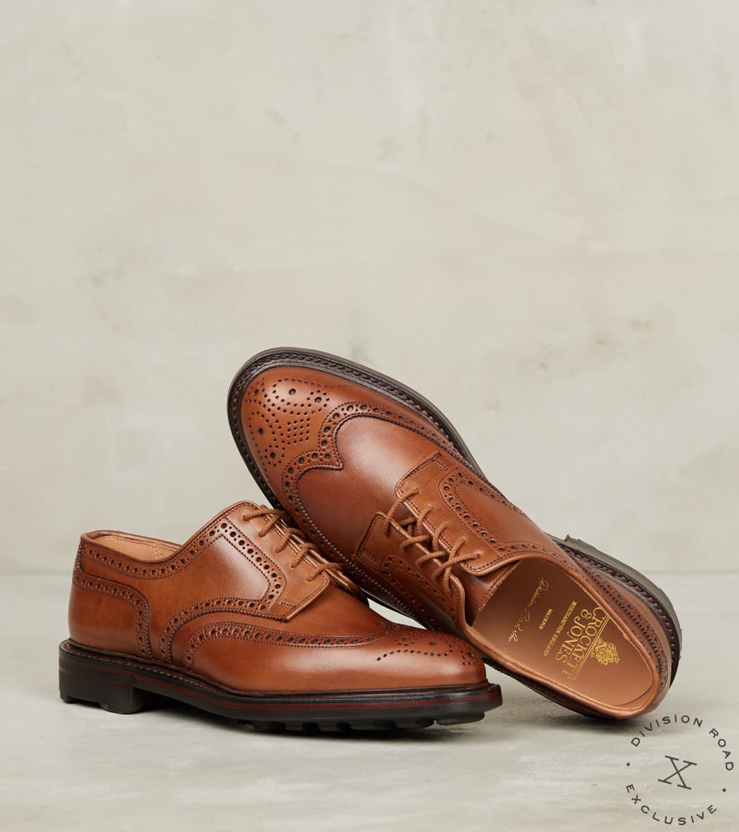 Crockett & Jones x Division Road Pembroke - 325 - Ridgeway - Natural Hurricane Hide