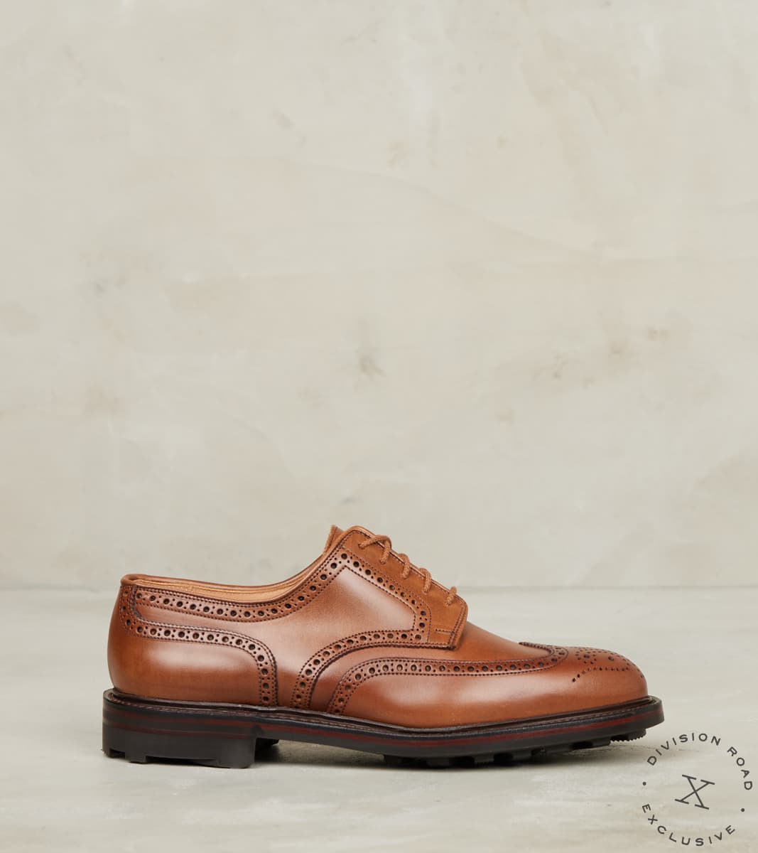 Crockett & Jones x Division Road Pembroke - 325 - Ridgeway - Natural Hurricane Hide