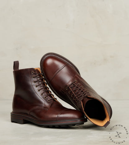 Crockett & Jones x Division Road Coniston - 378 - Ridgeway - Coffee Hurricane Hide