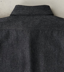 DR 434-ABC - CPO Shirt - Fox Brothers® Wool Arsenic Barleycorn Flannel