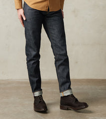 Division Road TWCXDR-005 - Relaxed Tapered - Raw Indigo