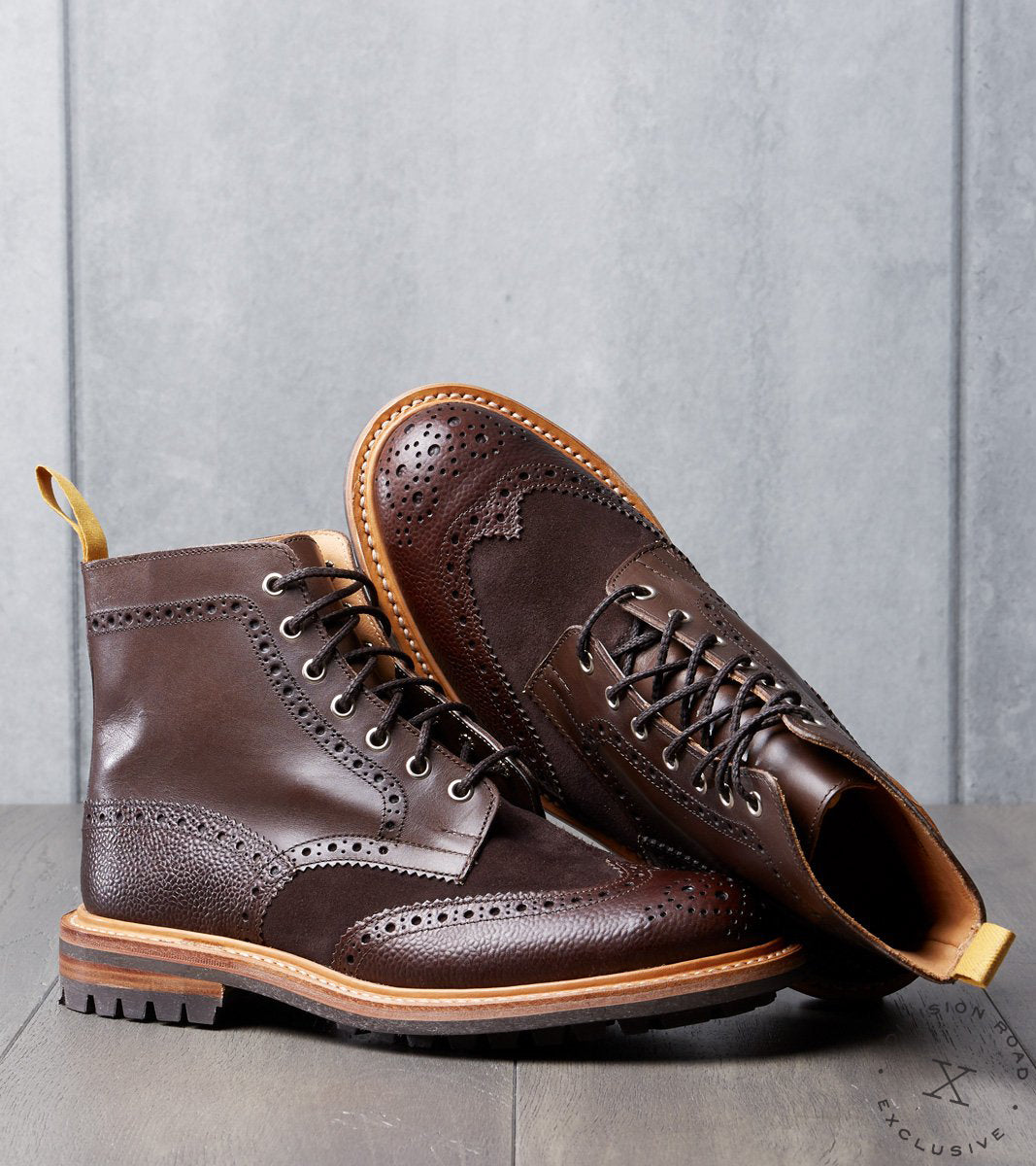 Tricker's low clearance leg logger boot