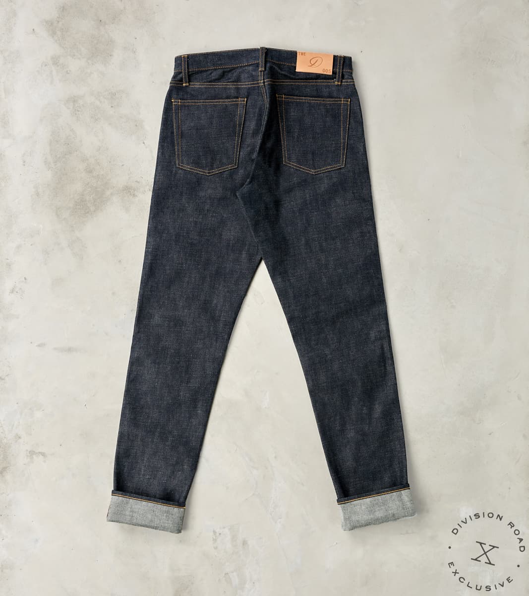 The Workers Club x DR 005 - Relaxed Tapered - Raw Indigo – Division Road,  Inc.