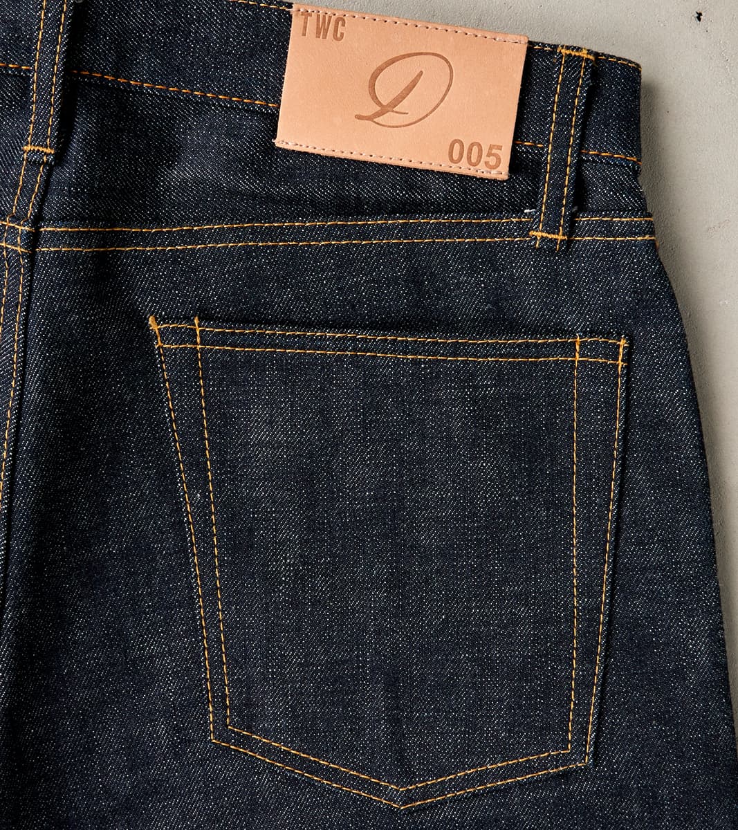 Division Road TWCXDR-005 - Relaxed Tapered - Raw Indigo