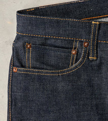 Division Road TWCXDR-005 - Relaxed Tapered - Raw Indigo