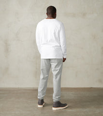 Division Road Cuffed Sweatpant - Heather Grey