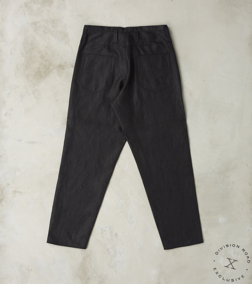 MotivMfg X DR French Work Trousers - Spence Bryson® Black Coal